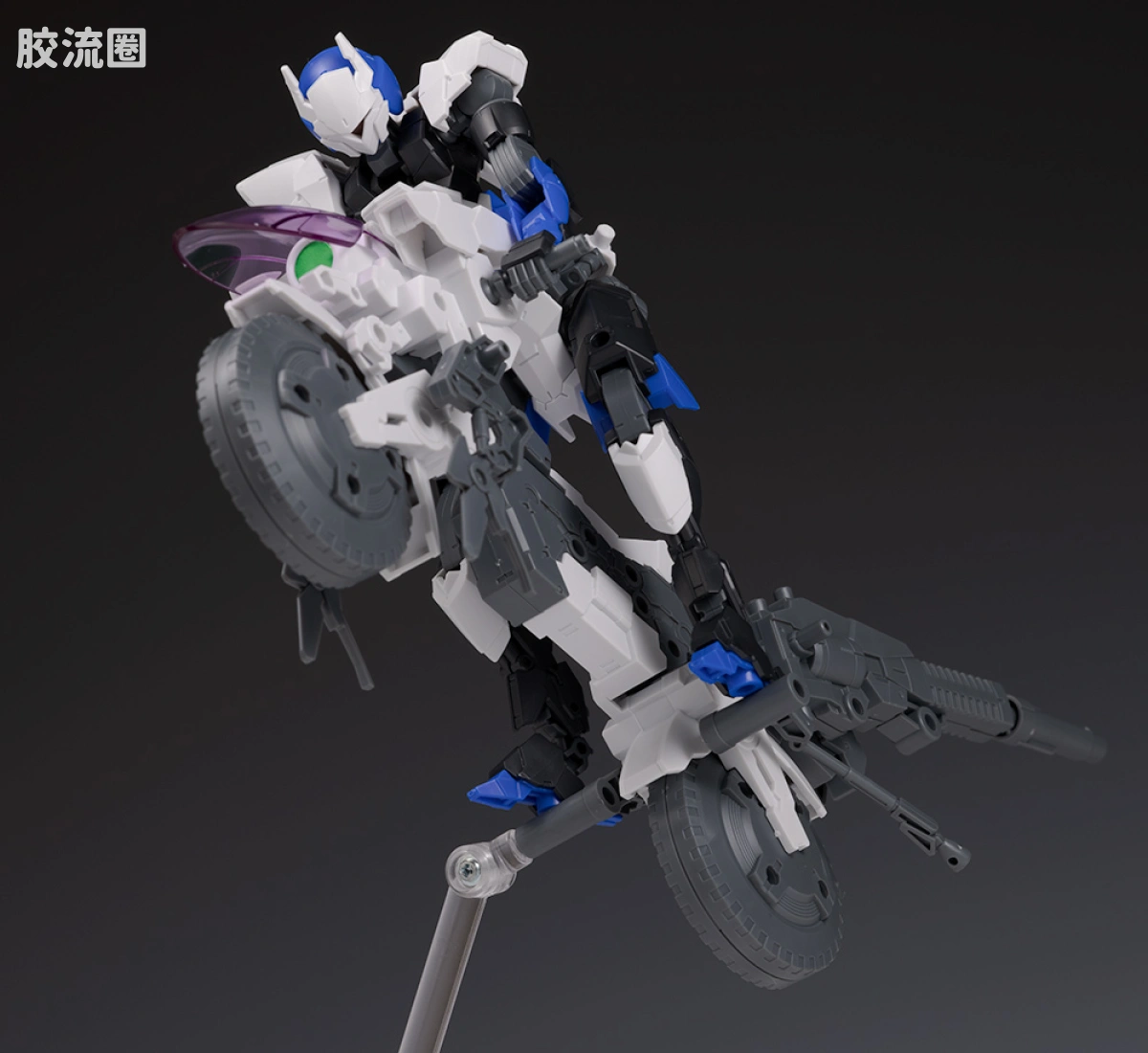30MM 1/144 Extended Armament Vehicle EV-09 Exa Vehicle(加农机车ver.) - 图片